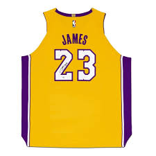 Black And Gold Lebron Lakers Jersey Lebron James Autographed Los Angeles Lakers Gold Authentic Nike Jersey