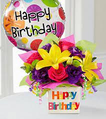 Shop 18th, 21st, 30th birthday balloons and themed birthday balloons add life to the birthday bash. The Happy Birthday Bouquet By Ftd Balloon Vase Included Happy Birthday Bouquet Happy Birthday Balloons Birthday Balloons
