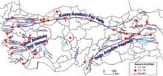 Turkiye De Depremler Cografya Bilimi