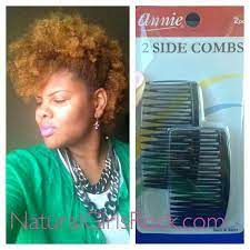 Use Side Combs To Create Faux Hawk Natural Girls Rock Natural Hair Styles Hair Tutorial