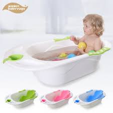 Stokke claims their tubs are made for kids up to 6 years old for the xl, and 4 years old for the regular. Standing Baby Bathtub