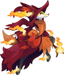 Pokemon 8655 Mega Delphox Pokedex Evolution Moves