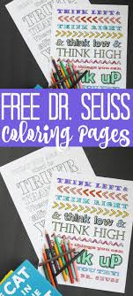 Free dr seuss coloring pages. Dr Seuss Coloring Pages The Country Chic Cottage