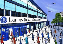 Afc wimbledon will play their opening home matches of the 2020/21 season at qpr's kiyan prince. South London Artist Dan Qpr Stadium Kunst Fotografien Illustrationen Echte Postkarten Online Versenden