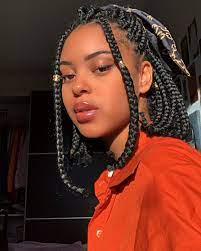 Jinessa On Instagram Happy Spooky Season Short Box Braids Hairstyles Girls Hairstyles Braids Black Girl Braided Hairstyles