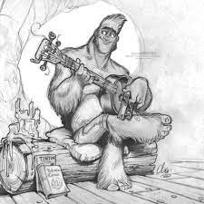 Color in this picture of bigfoot and others with our library of online coloring pages. Artstation The Son Of Bigfoot Character Design By Olsen Creation Olivier Senny