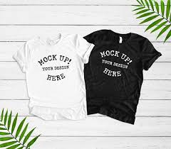 Best Free Bella Canvas 3001 T Shirt Mock Up Couples T Psd Free Psd Mockup Templates Mockup Free Psd Shirt Mockup Tshirt Mockup Free