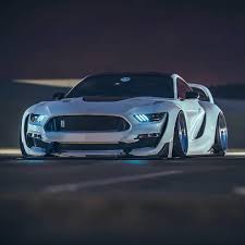 Widebody Gt350r Design By The Kyza Blacklist Ford Mustang Gt350r Super Cars Custom Muscle Cars Ford Mustang