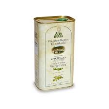 Huile D Olive Cretoise Vierge Extra Monastere Agia Triada Crete Bidon 1 Litre