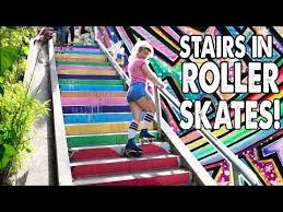 How To Go Up And Down Stairs In Roller Skates Planet Roller Skate Ep 6 Youtube Roller Skates Roller Skaters Roller