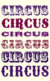 Typeface Clipart Vintage Carnival Pencil And In Color Typeface Clipart Vintage Carnival Circus Font Carnival Font Lettering