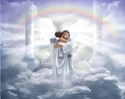 Divine Embrace: Jesus Welcoming Believers in Heaven #3046057 ...