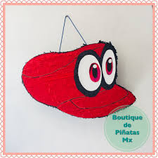 Cappy Hay Super Mario Odyssey Pinata 580 2 Dias Para Hacerla 5 6 Dias Habiles De Envio A Todo Mexico Pinata Pinatas Cumpleanos De Mario Bros