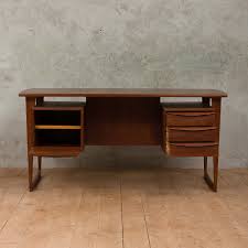 This way each person has its own space and they if the two of you don't mind sitting side by side and sharing the same work surface, then two. Danish Mid Century Modern Executive Desk Futureantiques Us