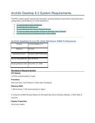 Solve esri arcinfo coverage interoperability problems with fme. Arcinfo Desktop 9 2 System Requirements Esri Support