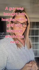 Man Uses Women's Golf Club