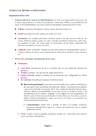 Y del trono salían relámpagos y truenos y voces : Tema 3 El Mundo Cortesano Apuntes De Historia Moderna Docsity