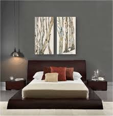 It's beautiful in the bedroom below, and also works great when you want to give a fresh look to a kitchen that has brown cabinets. Contemporary Bedroom Design Dark Gray Walls Artwork Zen Style Furniture Brown Contemporary Bedroom Los Angeles By Shoa Gallery Houzz