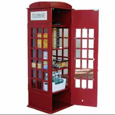 Maybe you would like to learn more about one of these? London Phone Booth Cabinet Furniture Home Living Furniture Shelves Cabinets Racks On Carousell