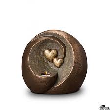 Keramische Duo Urn Eeuwige Verbintenis Companion Urns Funeral Urns Double Urns