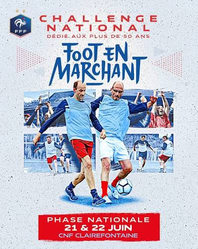 Le Foot en Marchant à l'honneur à Clairefontaine !