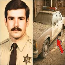 Abandoned police cruiser found in barn