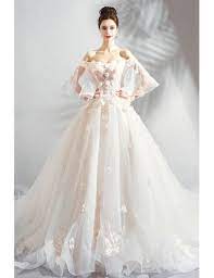 Maybe you would like to learn more about one of these? Stunning White Champagne Ball Gown Floral Wedding Dress Fairy Style Wholesale T69032 Gemgrace Com