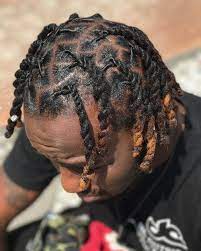 Individual Rope Twists Hairstyle Hair Styles Dreadlock Hairstyles For Men Mens Braids Hairstyles