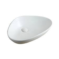 unique white ceramic vessel bathroom