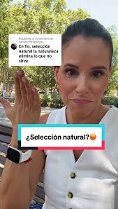 Respuesta a Sandra Pérez Osma sobre selección natural