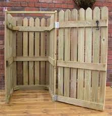 Garbage Bin Storage Outdoor Trash Cans Hide Trash Cans Outdoor Projects