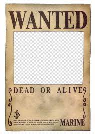 Poster buronan bajak laut topi jerami. One Piece Png Wanted Free One Piece Wanted Png Transparent Images 59720 Pngio