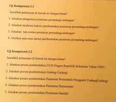 We did not find results for: Uji Kompetensi 3 1 Dan 3 2 Pkn Kelas 8 Tolong Bantu Kerjain Kak Brainly Co Id