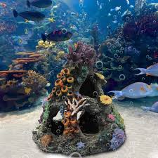 Find great deals on ebay for aquarium coral ornament. Buy Pinvnby Coral Aquarium Decoration Fish Tank Resin Rock Mountain Cave Ornaments Betta Fish House For Betta Sleep Rest Hide Play Breed Online In Vietnam B07wf6zyrp