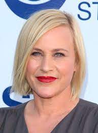 Patricia Arquette Bob Chin Length Hair Famous Hairstyles Patricia Arquette