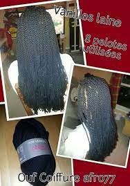 Coiffure Africaine Avec Laine Tresses Africaines Avec Laine Coiffure Coiffure Africaine