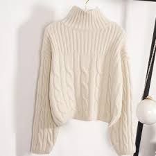 We offer the collection of ladies sweaters & cardigans, find your favorite look! Parity Cream Cable Knit Turtleneck Sweater Up To 61 Off