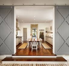 Buy top selling products like kate and laurel™ storage cabinet with sliding barn door and uniek® cates barn door wood wall cabinet. 25 Trendy Kitchens That Unleash The Allure Of Sliding Barn Doors