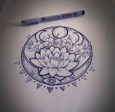 In The Middle Of The Flower For My Full Mpon Tattoos Trendy Tattoos Cool Tattoos