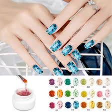 Flash gel nail polish step 1. Dried Flower Gel Nail Polish Saviland 12 Colours Soak Off Uv Led Decoration Nail Varnish Manicure Nail Art Design Kit Pink Blue Yellow Buy Online In Angola At Angola Desertcart Com Productid 158663315
