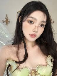 Light Green Butterfly Opal Bones Resin Mermaid Corset Bra Top Cosplay Costume Patent-Protected One Size-Chest Circumference 80cm-92cm(31.5 Inches to