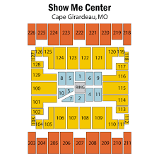 Show Me Center Cape Girardeau Tickets Schedule Seating