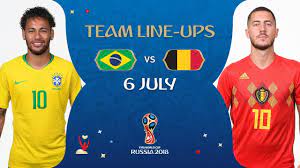 Watch the full final match between france and russia from the men's volleyball nations league 2018. Lineups Brazil V Belgium Match 58 2018 Fifa World Cup Youtube
