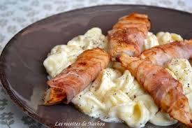 Recette De Pates Orecchiette A La Sauce Reblochon Et Poulet Au Lard Fume Recette Lard Fume Recettes De Cuisine Recette Pate