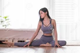 As yoga teachers, we direct students to bend their bodies forward and backward, twist right and left. Happy Athletic Asian Woman Practice Yoga Stretching Pose For Stretching Muscle For Warm Up With Meditation Smile After Wake Up In The Morning Feeling So Comfortable And Relax Healthcare Concept Stock Photo Picture