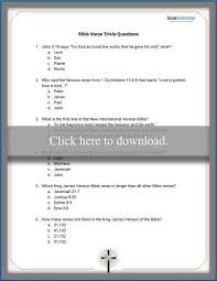 Let's see how much you know! Printable Bible Trivia Questions And Answers For All Ages Lovetoknow