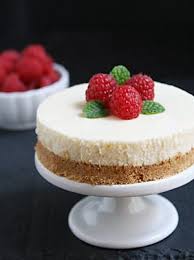 Our best cheesecake also happens to be one of our easiest. Just One Serving Ny Style Cheesecake Small Cheesecake Recipe Small Cheesecakes Individual Cheesecakes