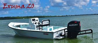 We are SO excited to add the Exuma 20 to our fleet! You will be amazed at  the space you can get out of a 20ft boat when you step