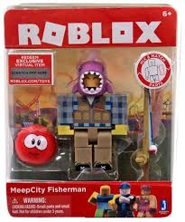 Roblox Meepcity Fisherman Action Figure Roblox Gifts Roblox Action Figures