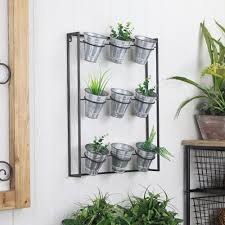 We did not find results for: Contemporary Home Living 785853062886 23 5 Black And Gray 3 Tiered Pots Wall Hanging Planter